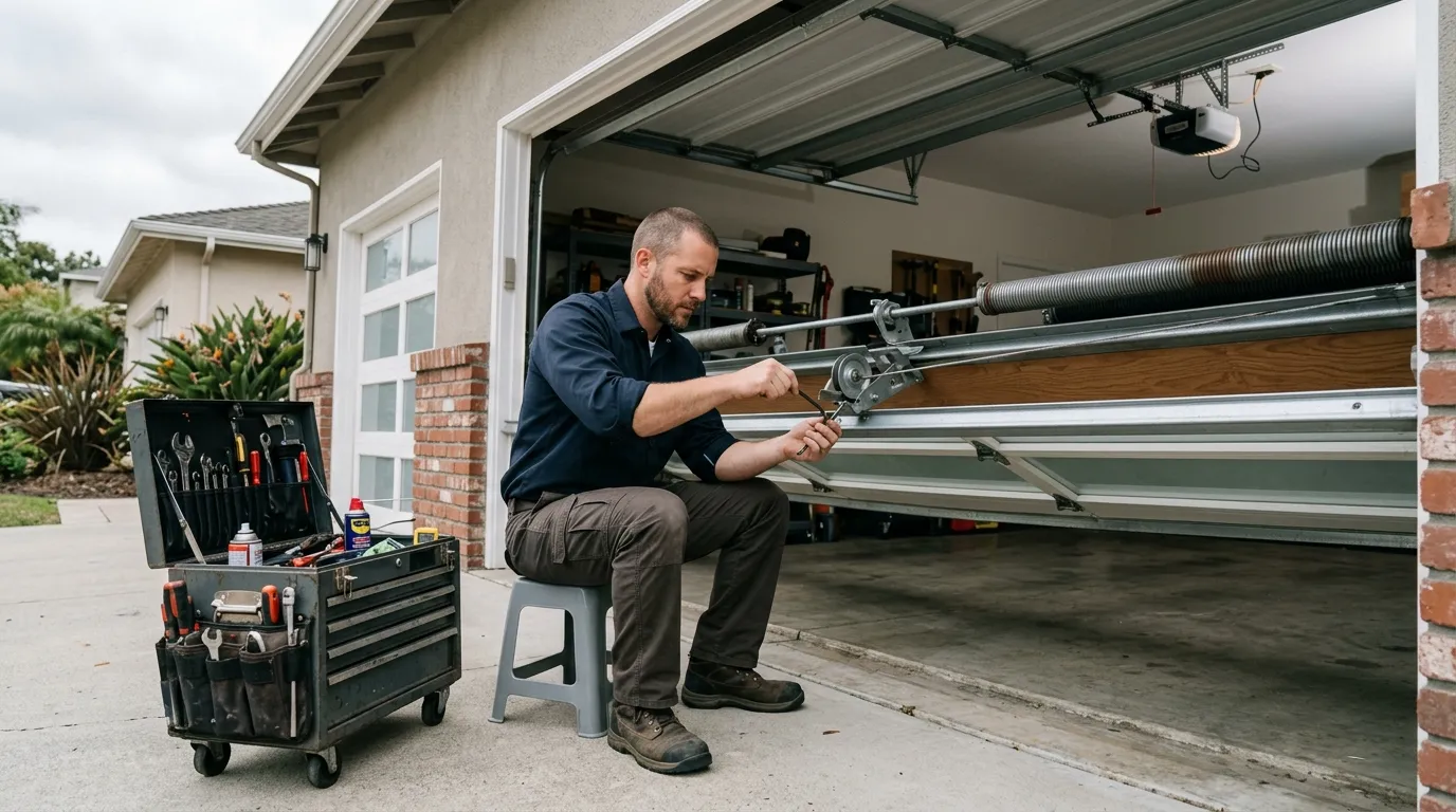 Garage door work by San Angelo Garage Door Pros in San Angelo, TX