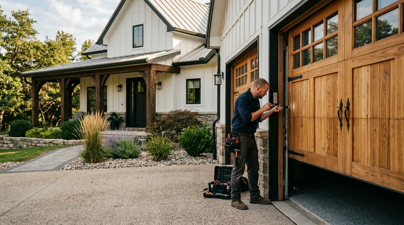 Garage door work by San Angelo Garage Door Pros in San Angelo, TX